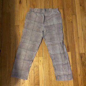 PO-EM striped lounger pants, Size Medium